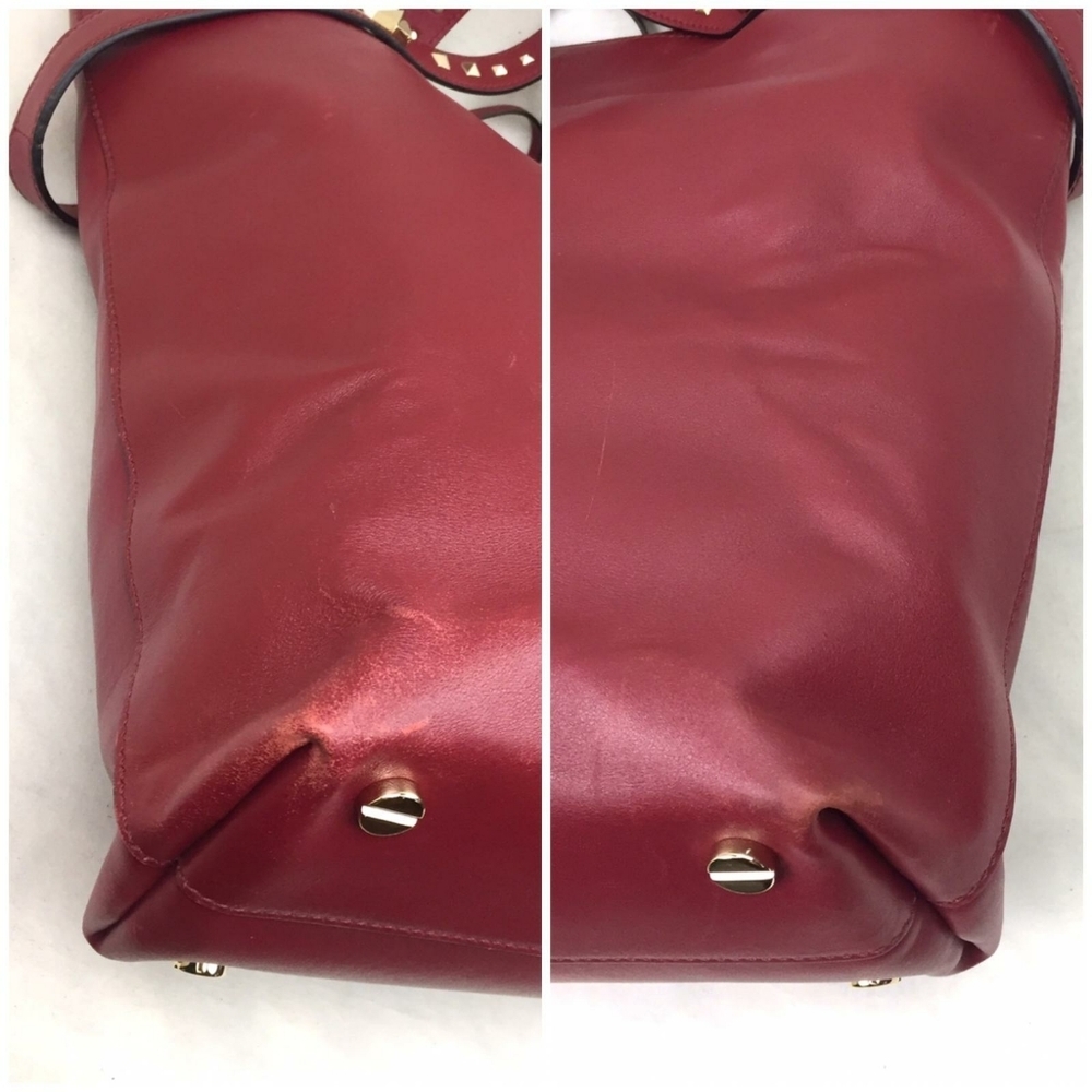 VALENTINO Lovestud Leather Tote - Picture 15 of 16